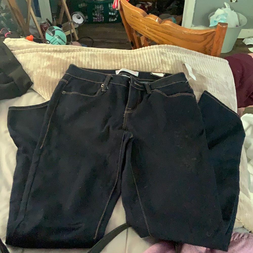 Dark jeans, new